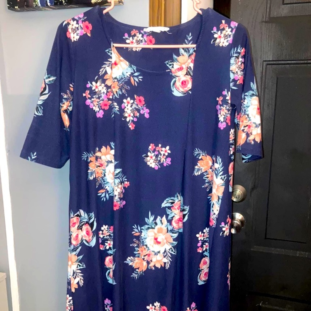 Pink Rose Dress
